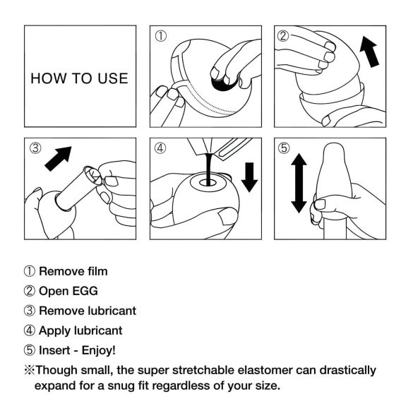 TENGA Egg Wind - lekker eggmasturbator (6 stk)