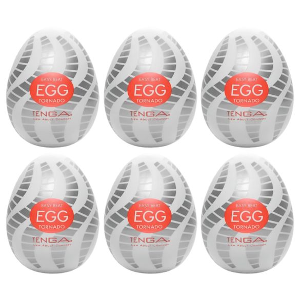 TENGA Egg Tornado - 6 stk glede-eggemasturbator