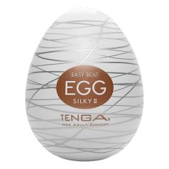 TENGA Egg Silky II - Silkeaktig nytelse for ham