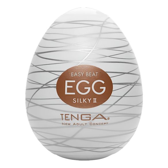 TENGA Egg Silky II - Silkeaktig nytelse for ham