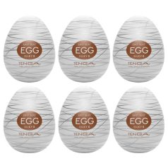 TENGA Egg Silky II - silkemykt eggmasturbator (6 stk)
