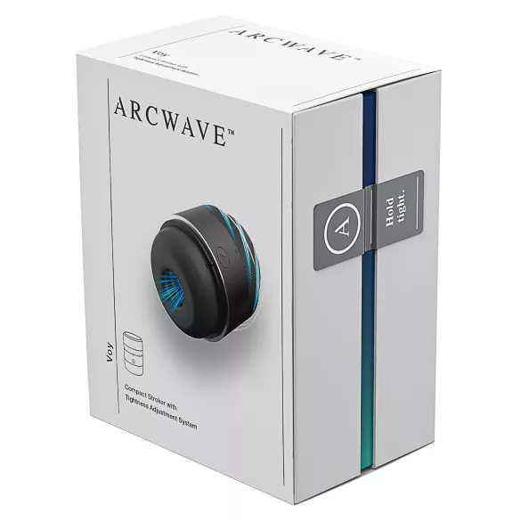 Arcwave Voy - Kraftig roterende masturbator for menn (svart)