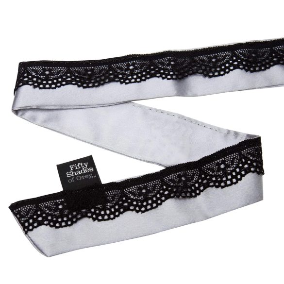 Fifty Shades of Grey - Brystklype med halsbånd (sølv)