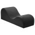 Liberator Esse Lounger - justerbar sexsofa (svart)