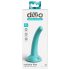 Dillio Curious Five - silikon dildo (15cm) - turkis