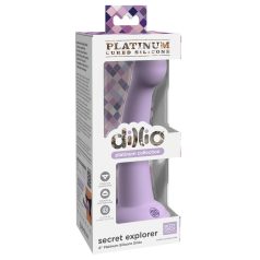 Dillio Secret Explorer - sugeduppdildo (17cm) - lilla
