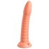 Dillio Wild Thing - rilldet dildo (19 cm) - oransje