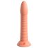 Dillio Wild Thing - rilldet dildo (19 cm) - oransje