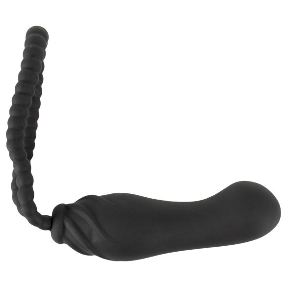 Perfekt Passform Black Velvet - stropp på dildo (svart)