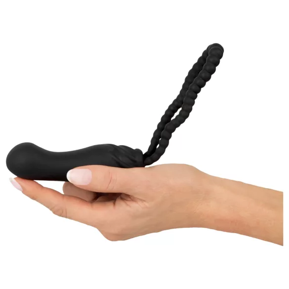 Perfekt Passform Black Velvet - stropp på dildo (svart)