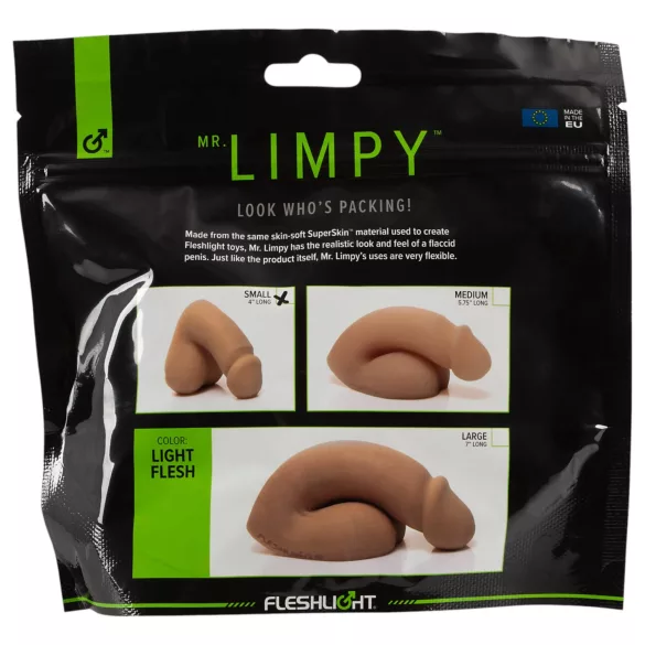 Mr. Limpy - liten naturtro dildo (naturlig)