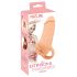 Nature Skin penishette & vaginamansjett - 18 cm (natur)