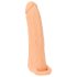 Naturhud - 2-i-1 vagina og penistrekker - 23cm (natur)