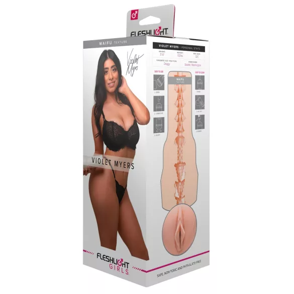 Fleshlight Violet Myers Waifu - naturtro vagina