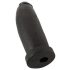Realistixxx Ekte Kjempe – gigantisk dildo – 30 cm (svart)