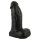 Realistixxx Real Giant - realistisk dildo med testikler - 22 cm (svart)
