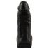 Realistixxx Real Giant - realistisk dildo med testikler - 22 cm (svart)