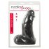 Realistixxx Real Giant - realistisk dildo med testikler - 22 cm (svart)