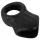Erecto - penisring med ballstretcher (svart)