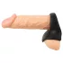 Erecto - penisring med ballstretcher (svart)