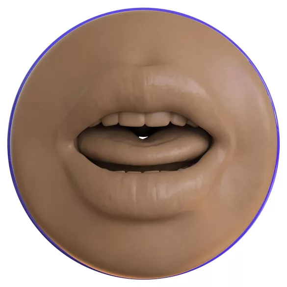 Fleshlight Boost Blow - naturtro munn masturbator (brun)
