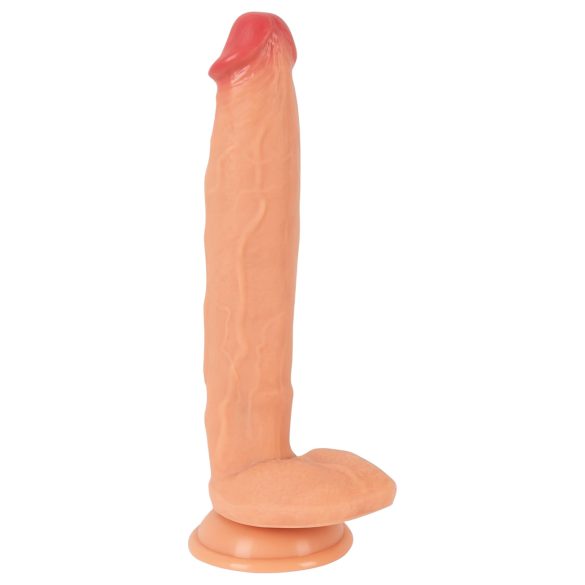 Realistixxx Real Giant - ekstra stor, testikkel dildo (naturlig)