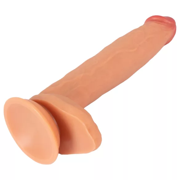 Realistixxx Real Giant - ekstra stor, testikkel dildo (naturlig)