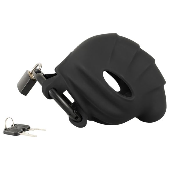 Black Velvet - Penis- og kuglebur (svart)