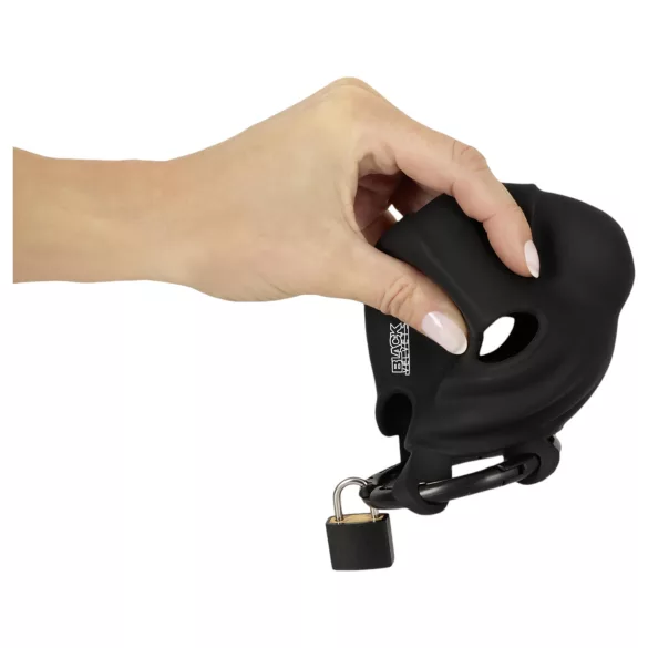 Black Velvet - Penis- og kuglebur (svart)