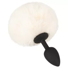 You2Toys - analplugg med kaninhale (hvit)