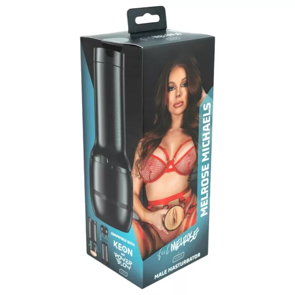 Kiiroo MelRose Michaels – Realistisk vagina – PowerBlow-kompatibel (naturtro)