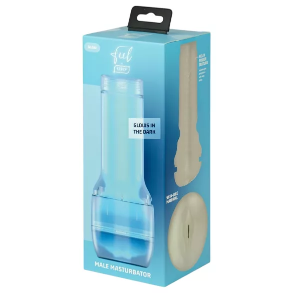 Kiiroo Feel Glow - lysende sexleketøy - PowerBlow kompatibel (hvit)