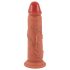 Realistixxx - naturtro, dobbel-lags dildo (naturlig)