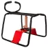 THE BANGER - Ultimate Sex Stool sexstol med realistisk dildo (svart)