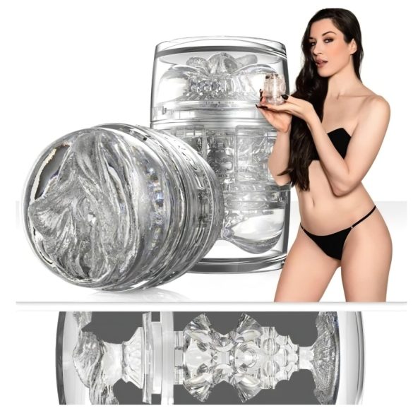 Fleshlight Quickshot Stoya - reise-masturbator (gjennomsiktig)