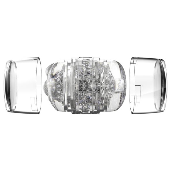 Fleshlight Quickshot Stoya - reise-masturbator (gjennomsiktig)