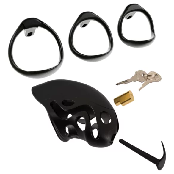 You2Toys - penisbure med penisplugg (svart)