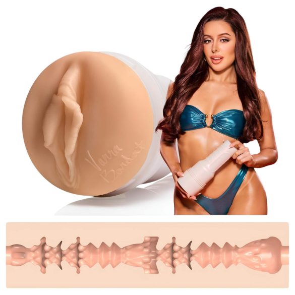 Fleshlight Vanna Bardot - naturtro vagina (naturlig)