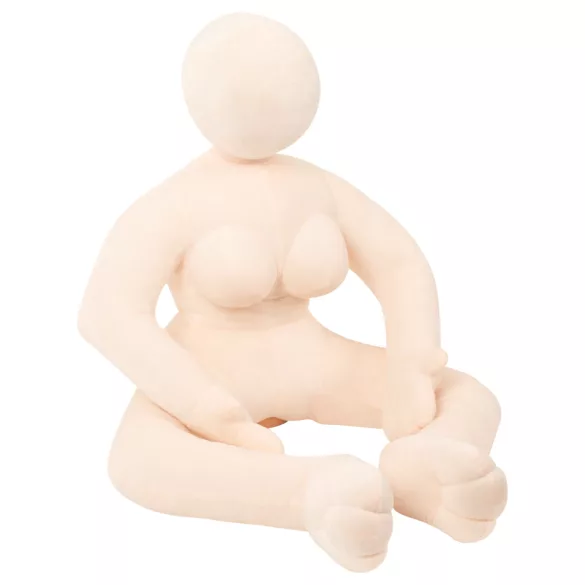 You2Toys - klembar kosebamse sexdukke (naturlig)