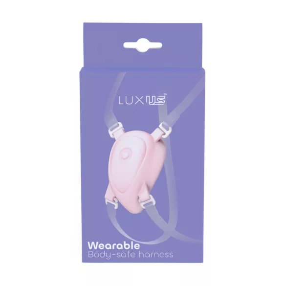 Luksus - justerbar sele for klitorisvibrator (hvit)