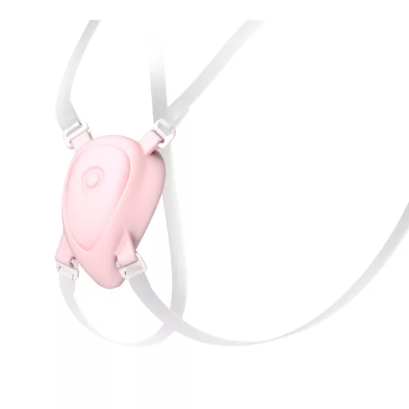 Luksus - justerbar sele for klitorisvibrator (hvit)