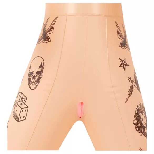 You2Toys - oppblåsbar tatovert sexdukke