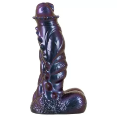   Beasty Cocks Tech-Zilla Bang - monsterdildo med sugekopp (lilla)