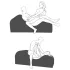 Liberator Aria Flip Chaise - justerbar sexmøbel (svart)