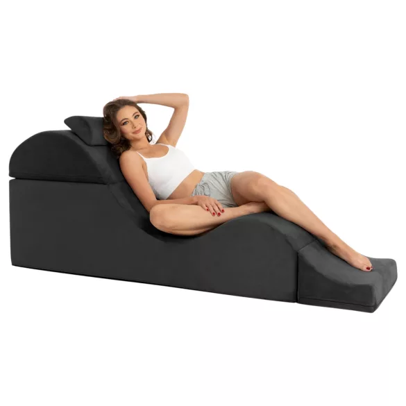 Liberator Aria Flip Chaise - justerbar sexmøbel (svart)