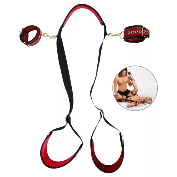 Bad Kitty - bondagesett (svart)