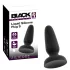 Black Velvets - silikon analplugg med sugekopp (svart) - S