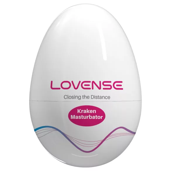 LOVENSE Kraken - masturberende egg - 1 stk (hvit)