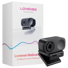 Lovense Webcam 2 - AI‑webkamera for streaming (svart)