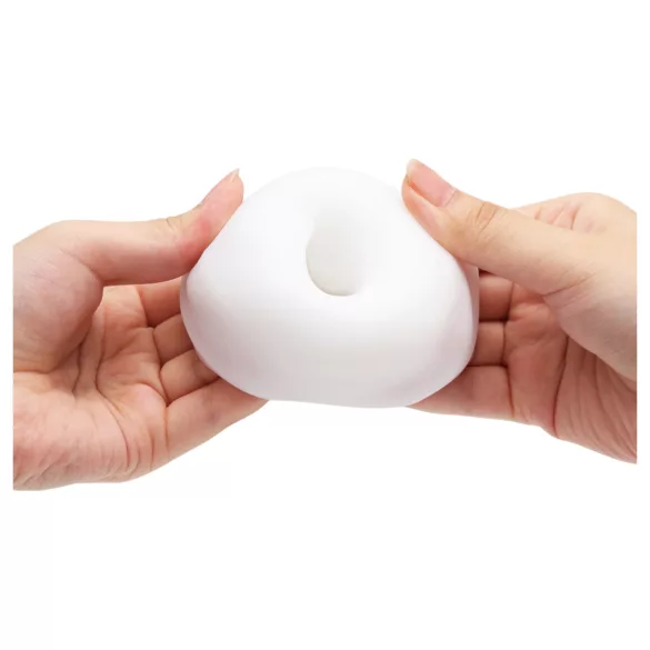 TENGA 3Dx Spiral - spiral­mønstret masturbator (hvit)
